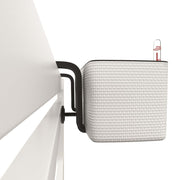 LECHUZA Jardinera CUBE color triple con ganchos blanco V6800 Vetonek
