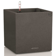 LECHUZA Macetero Canto Color Square 40 ALL-IN-ONE grafito 13722 V7227 Vetonek