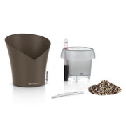 LECHUZA Jardinera ORCHIDEA ALL-IN-ONE gris taupe Ø 18 cm V9658 Vetonek