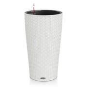 LECHUZA Jardinera CILINDRO Cottage 23 ALL-IN-ONE blanco Ø23 cm V1605 Vetonek