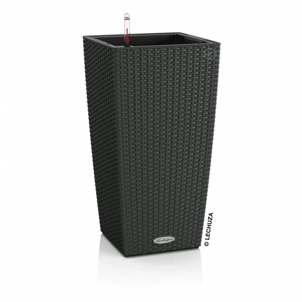 LECHUZA Macetero CUBICO Cottage 30 ALL-IN-ONE color granito V2220 Vetonek