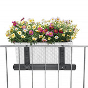 LECHUZA Jardinera BALCONERA Cottage 50 ALL-IN-ONE blanco V6006 Vetonek