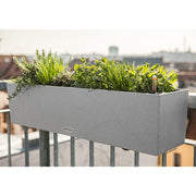 LECHUZA Jardinera BALCONERA Stone 80 ALL-IN-ONE gris V6600 Vetonek