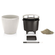 LECHUZA Macetero CLASSICO LS 35 ALL-IN-ONE blanco brillo 16060 V0607 Vetonek