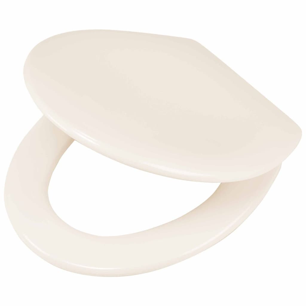 Tiger Asiento de WC de cierre suave Ventura duroplast crema 251491246