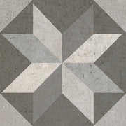 Suelo porcelánico efecto cemento Vetonek Rieti Mezcla 30x30