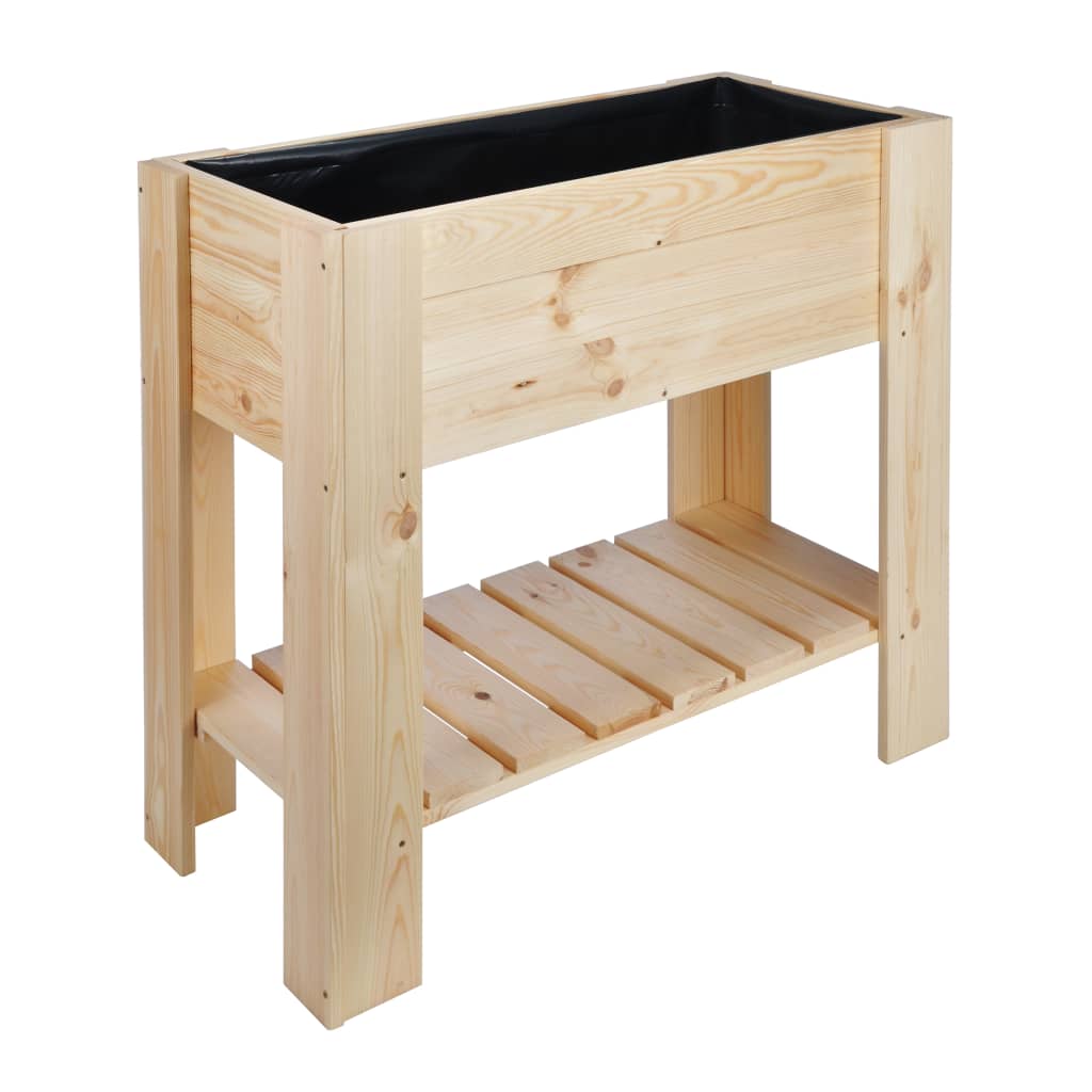 Mesa de cultivo de madera de pino 92x41x80 cm v9055 - Vetonek