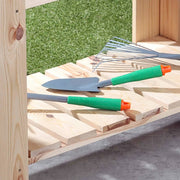 Mesa de cultivo de madera de pino 92x41x80 cm v9055 - Vetonek