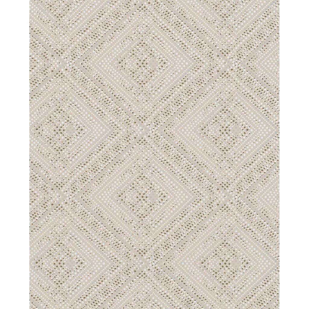 Noordwand Papel pared Topchic Tone On Tone Diamonds beige metalizado vidaXL