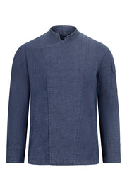 Chaqueta de cocina denim stretch unisex Velilla 405212S - Vetonek