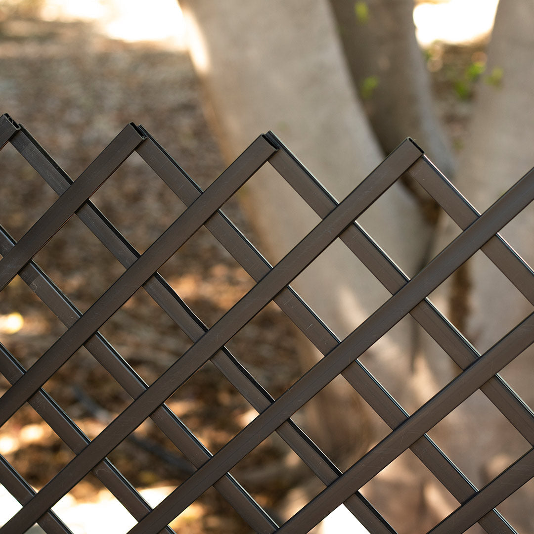 Celosía PVC 48mm Negro - Ideal para Decorar y Separar Ambientes Vetonek