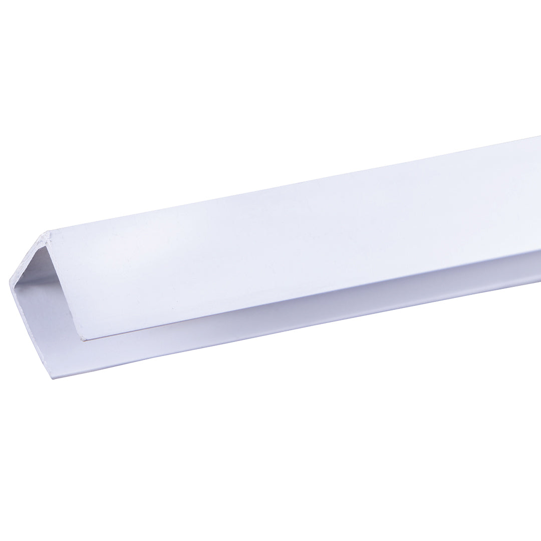 Perfil Remate «U» Celosía PVC Blanco - Acabado Profesional Vetonek