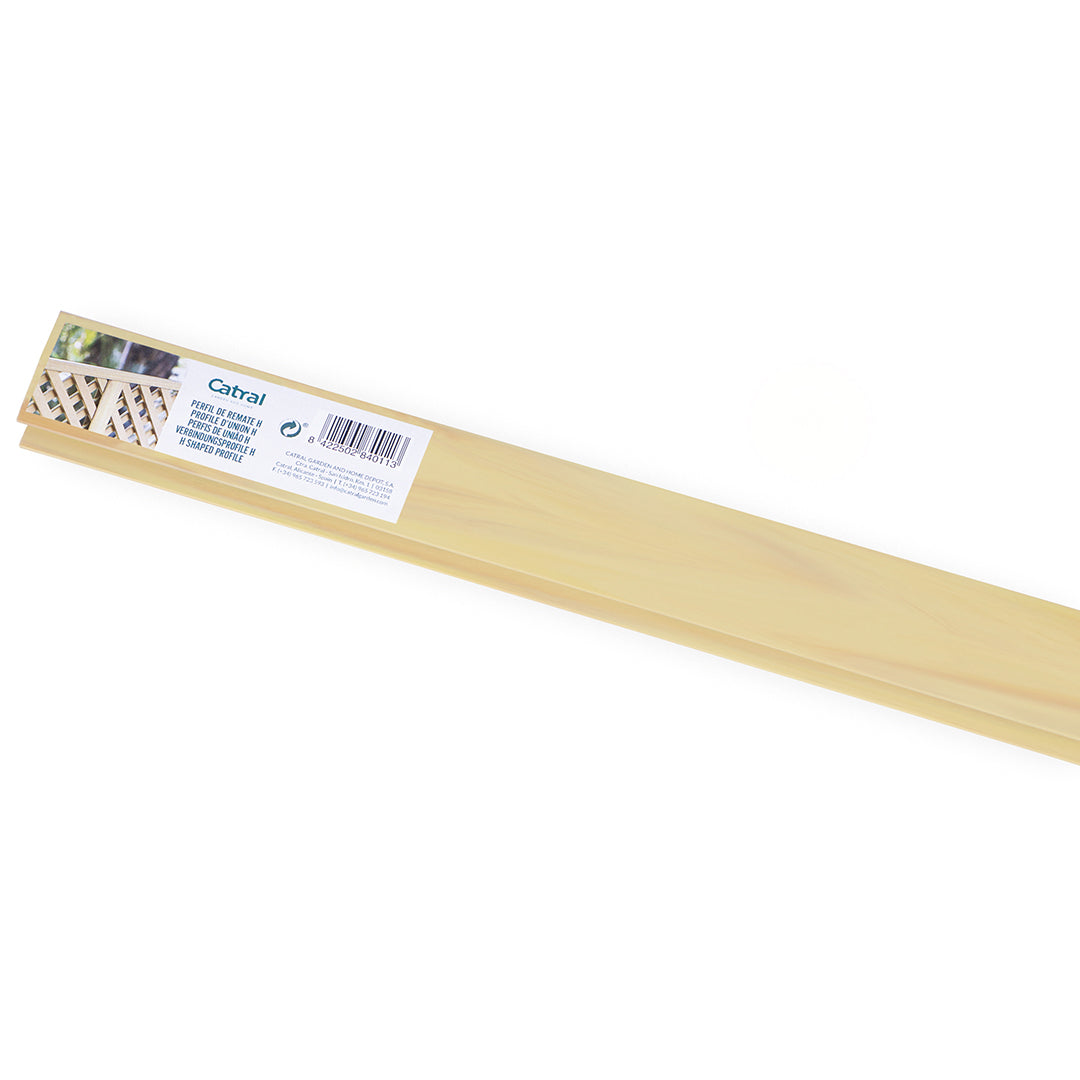 Perfil Unión «H» para Celosía de PVC - Refuerza tu Estructura Vetonek