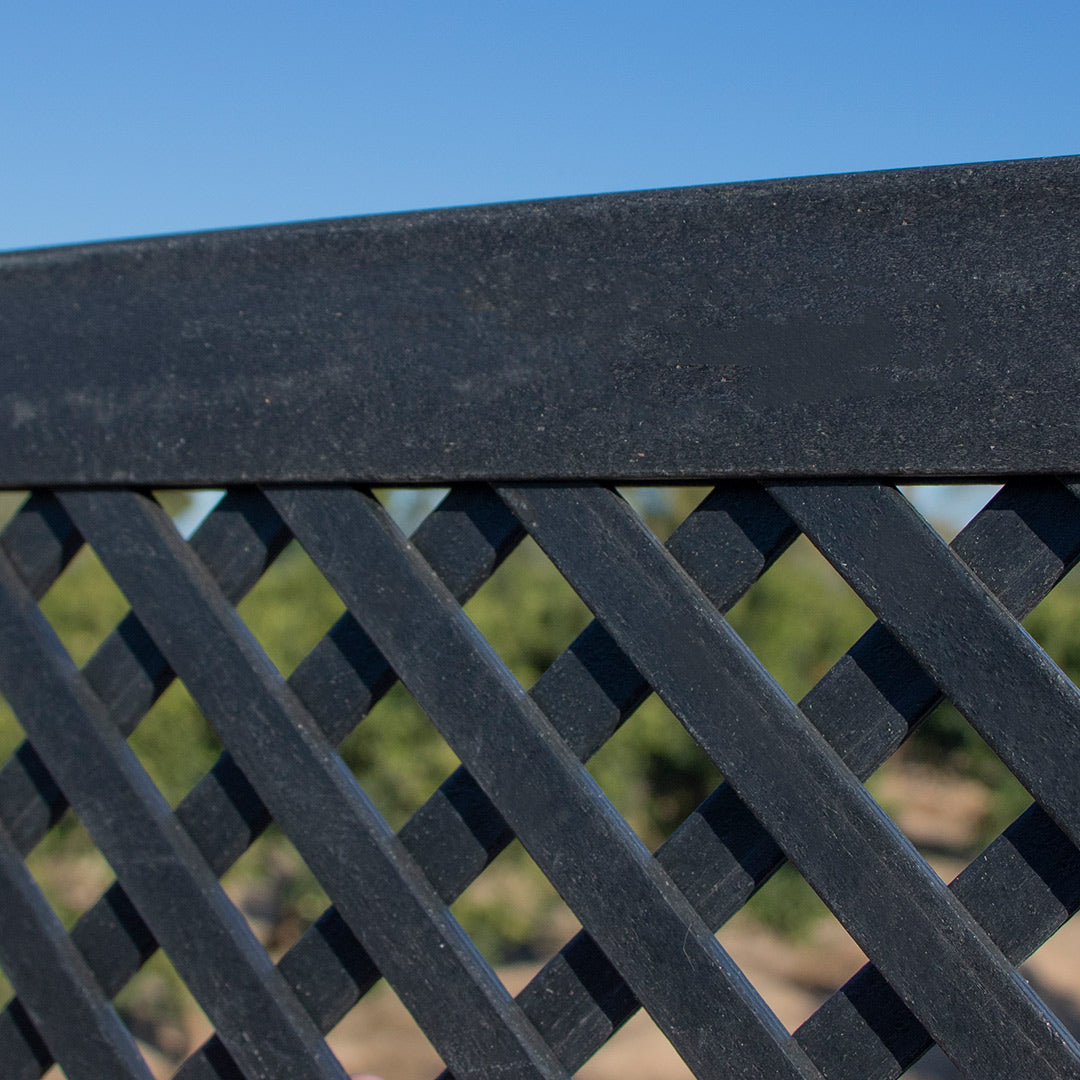 Perfil Remate «U» Celosía Lop Antracita - Resistente y Estético Vetonek