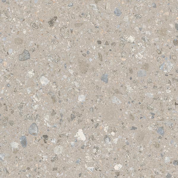 Suelo porcelánico efecto piedra Vetonek Gubbio Decorado Crema 59,3x59,3