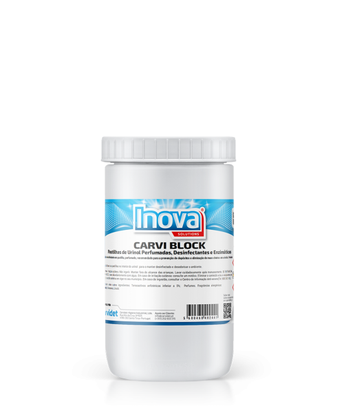 Pastillas desodorizantes enzimáticas para urinarios CARVI BLOCK Carvidet, envase de 600 g - Vetonek