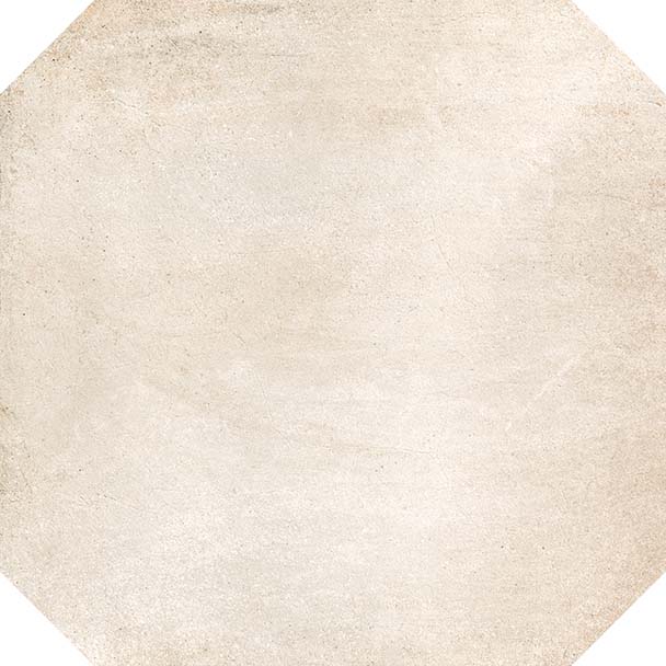 Achteckige Fliese im Ziegeloptik-Effekt Matera Sand 20x20 - Vetonek