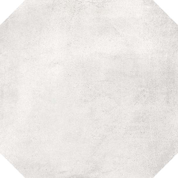 Achteckige Fliese im Ziegeloptik-Effekt Matera Schnee 20x20 - Vetonek