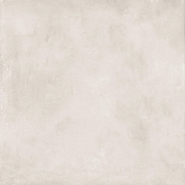 Suelo porcelánico efecto cemento Vetonek Rimini Crema Pulido 80x80
