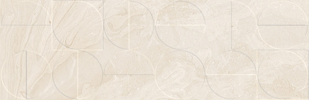 Revestimiento efecto cemento Vetonek Verona Beige Relieve 32x99