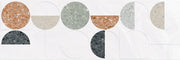Revestimiento efecto cemento Vetonek Verona Multicolor Mosaico 32x99