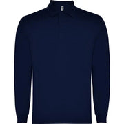 Polo de manga larga, con cuello y bocamangas acanalado, puños canalé 1x1 con elastano y cubrecosturas reforzado en cuello Vetonek Vetonek