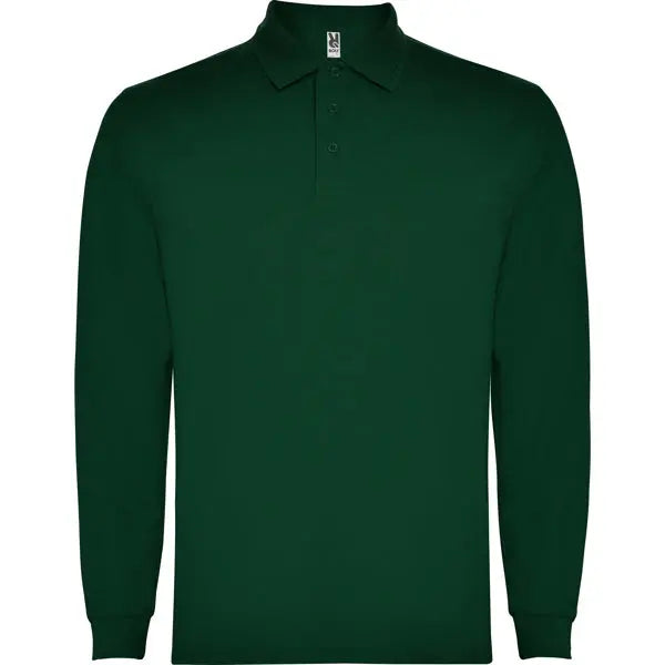 Polo de manga larga, con cuello y bocamangas acanalado, puños canalé 1x1 con elastano y cubrecosturas reforzado en cuello Vetonek Vetonek