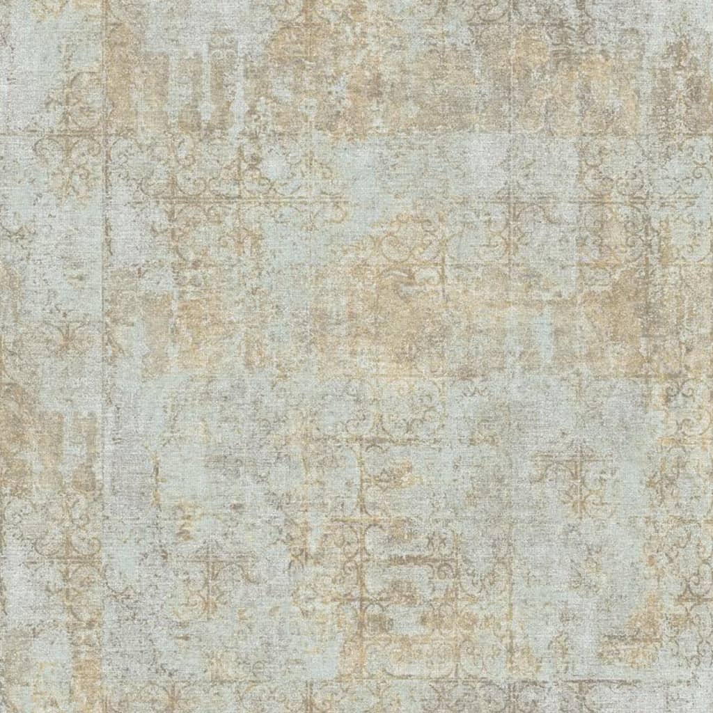 Noordwand Papel pintado Vintage Old Karpet beige