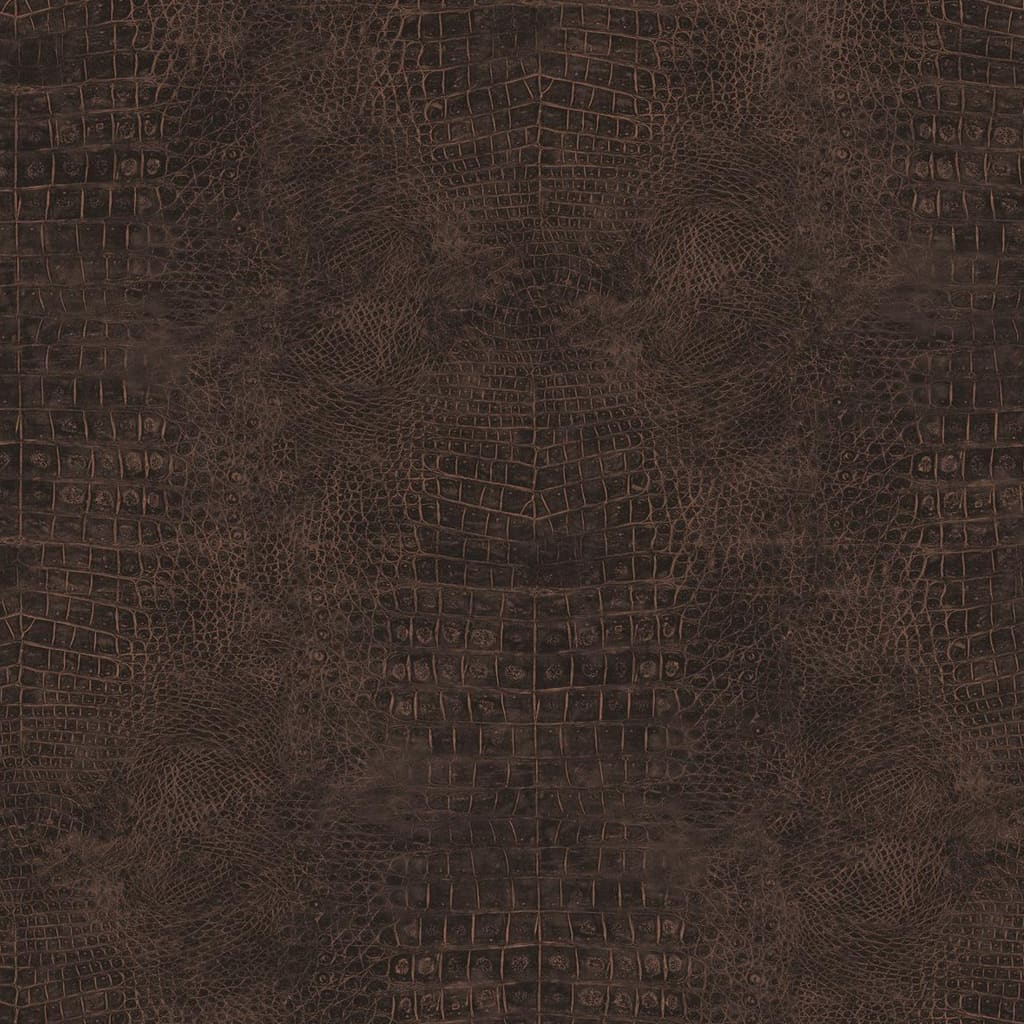 NOORordwand Wallpaper Croco Brown