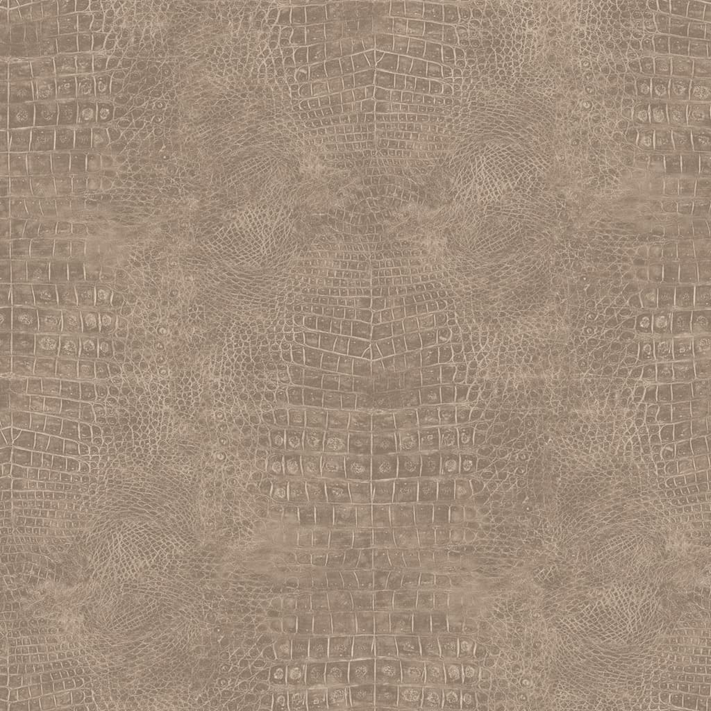 Noordwand Papel pintado Croco gris taupe Noordwand