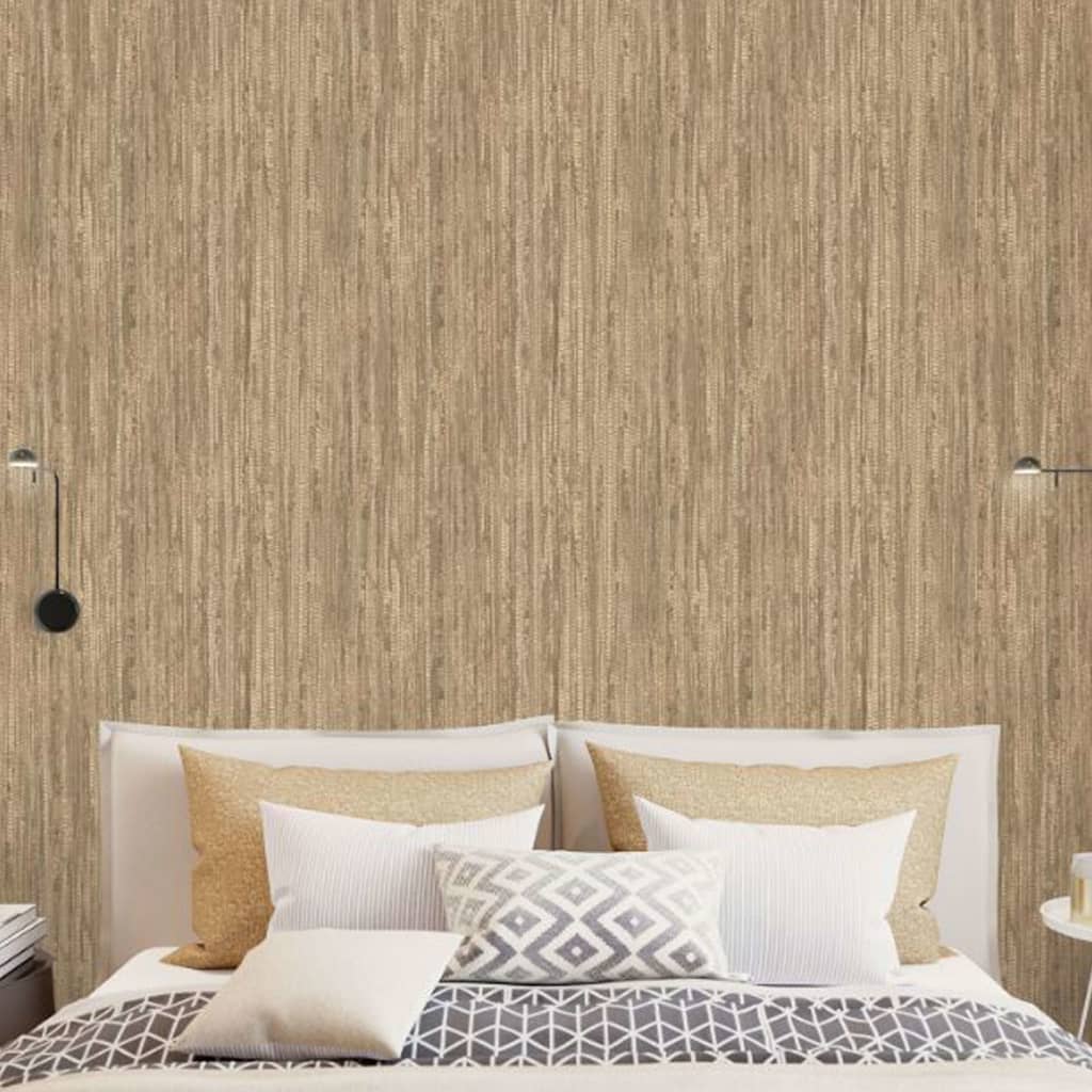 Noordwand Papel de pared Natural Grasses Wicker marrón Noordwand