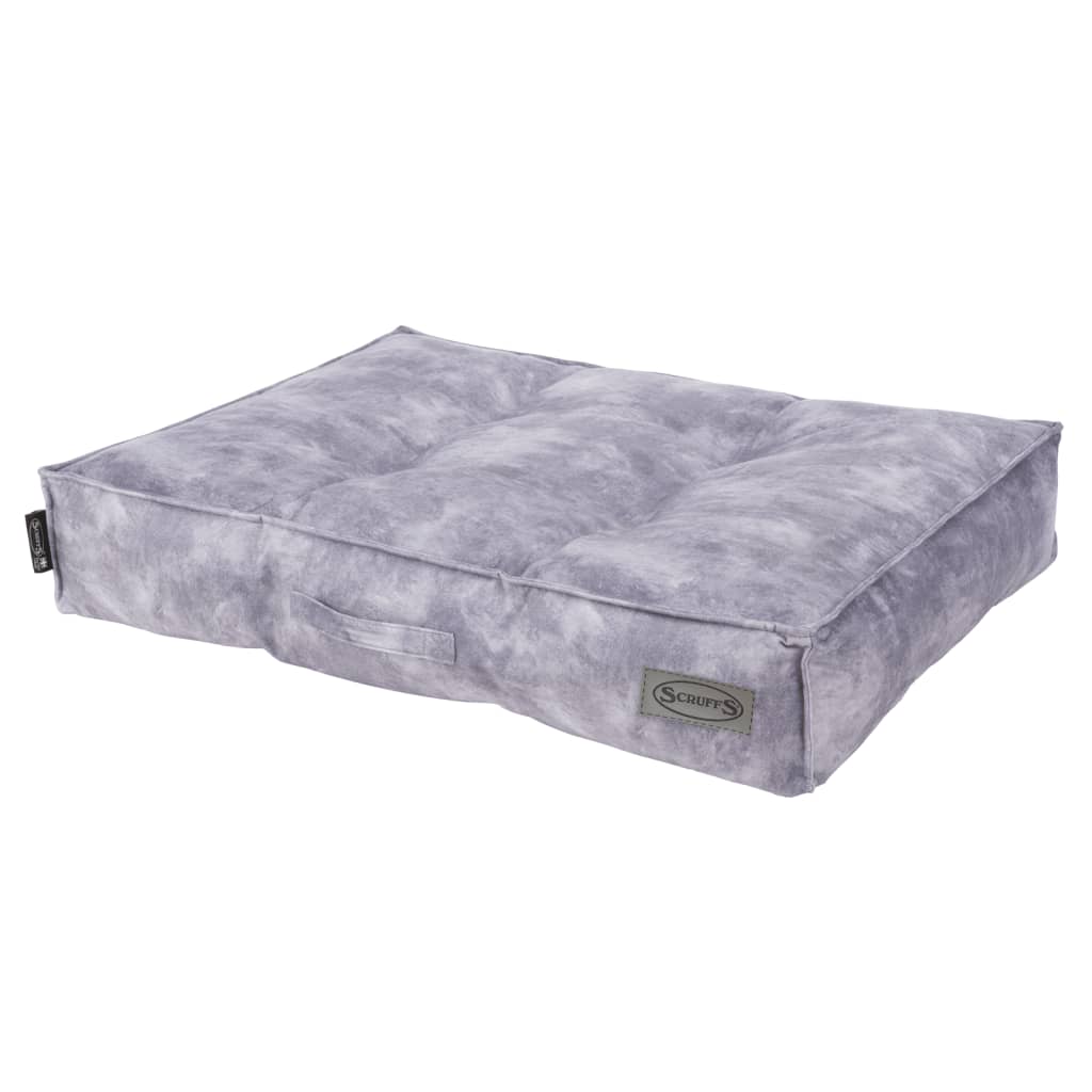 Scruffs & Tramps Colchón para perros Kensington gris M 80x60 cm