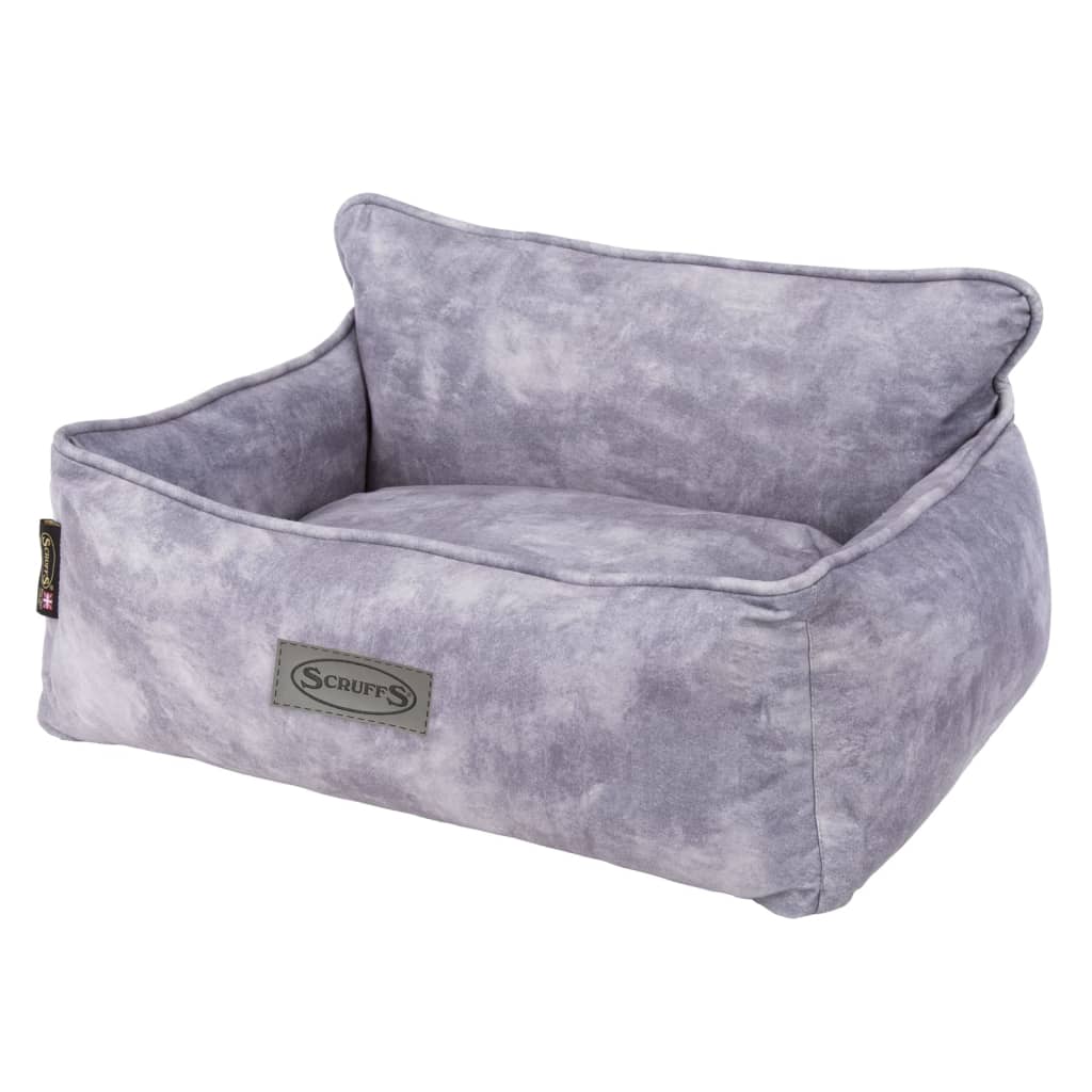 Scruffs & Tramps Cama para perros Kensington gris M 60x50 cm