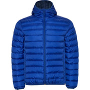 Chaqueta de hombre acolchada con relleno tacto pluma y capucha fija ajustada Vetonek Vetonek
