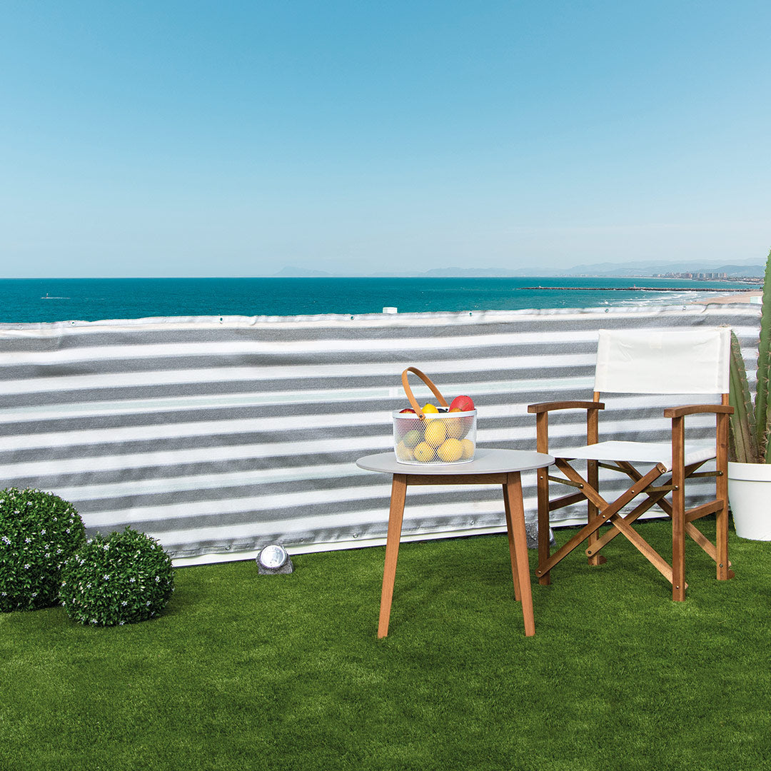 Malla Balcony Easy Grey-White - Protección y Estilo Vetonek