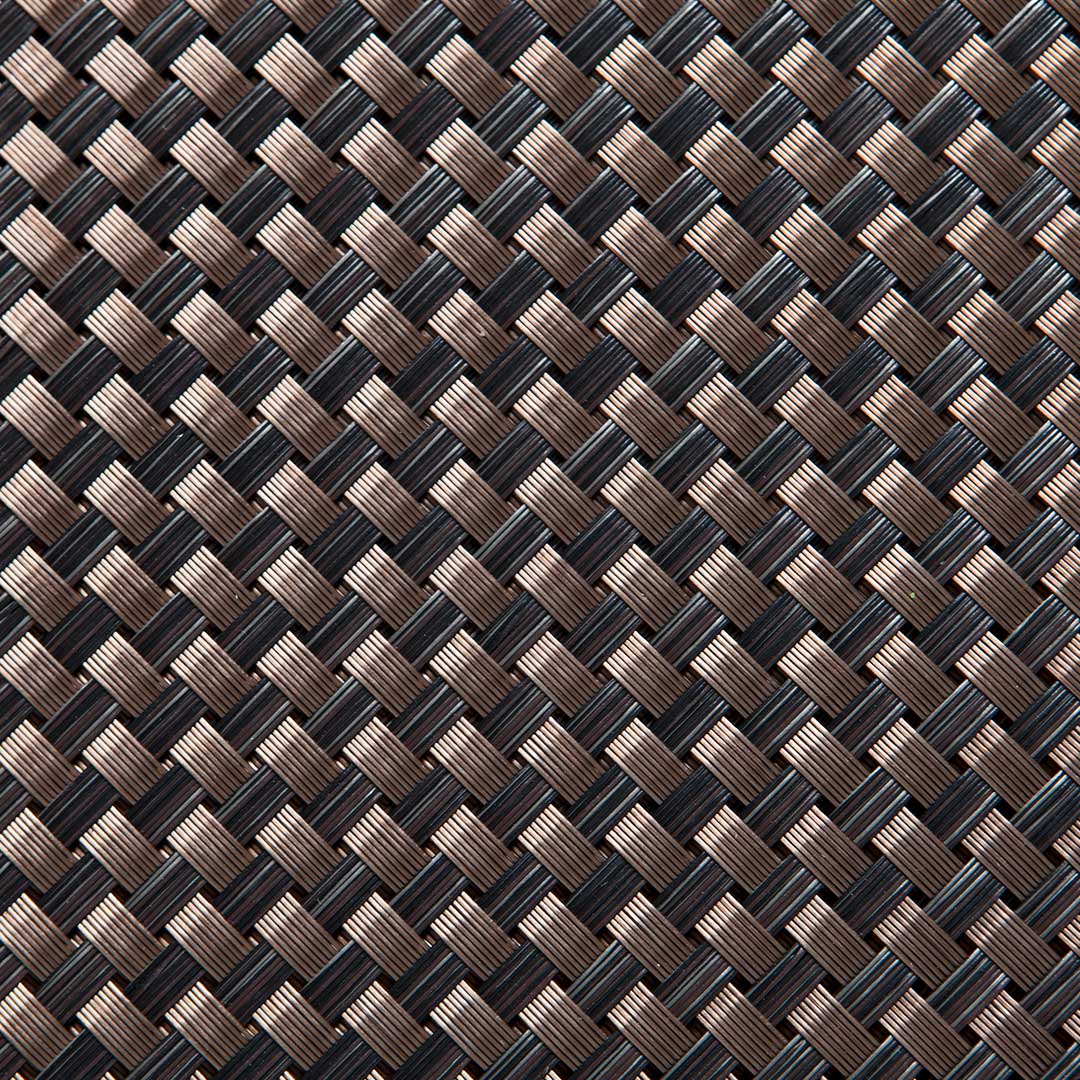 Malla de Balcón Rattan Luxe Brown - Ocultación y Estilo Vetonek