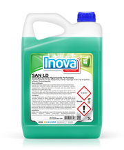 Higienizante desengrasante perfumado SAN LD Carvidet para superficies y pavimentos, listo para usar - Vetonek
