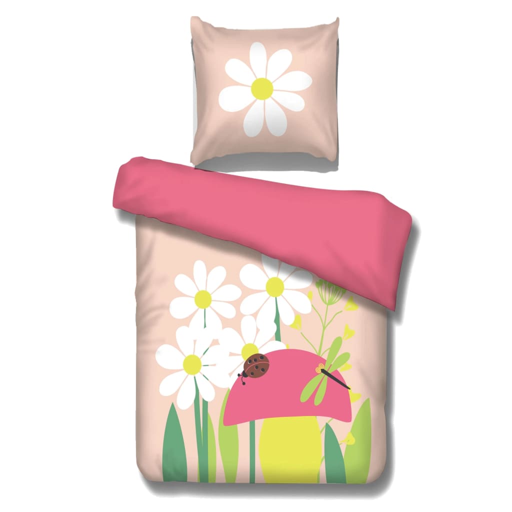 Vipack Juego de funda de cama primaveral algodón 195x85 cm vidaXL