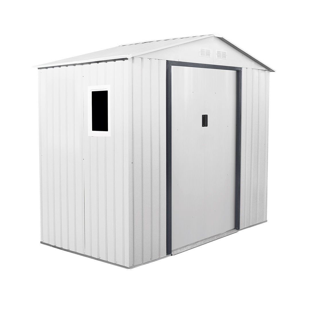 Caseta Metálica High Door Córcega Blanco - Resistencia y Estilo Vetonek