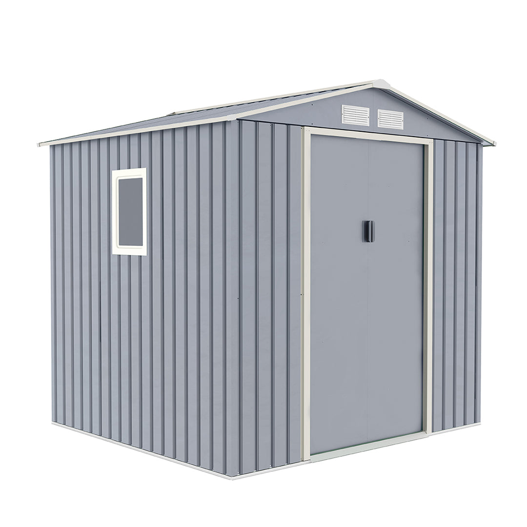 Caseta Metálica High Door Menorca Gris - Amplía Tu Espacio Vetonek