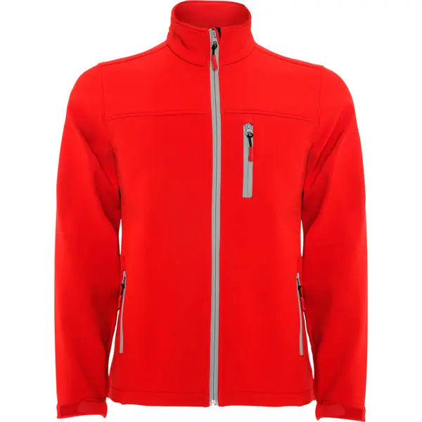 Softshell compuesto por 2 capas, con cremallera invertida efecto sellado, con protector de barbilla combinada y tirador Vetonek Vetonek