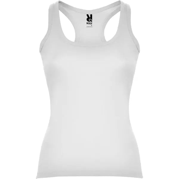 Camiseta entallada, con sisas y escote ribeteado, ancho y enrollado Vetonek Vetonek