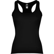 Camiseta entallada, con sisas y escote ribeteado, ancho y enrollado Vetonek Vetonek