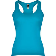 Camiseta entallada, con sisas y escote ribeteado, ancho y enrollado Vetonek Vetonek