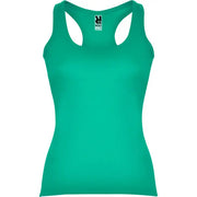 Camiseta entallada, con sisas y escote ribeteado, ancho y enrollado Vetonek Vetonek