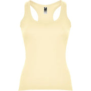 Camiseta entallada, con sisas y escote ribeteado, ancho y enrollado Vetonek Vetonek