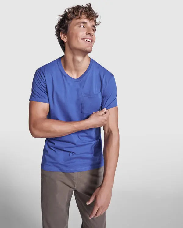 Camiseta de manga corta y cuello redondo de 4 capas Vetonek