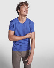 Camiseta de manga corta y cuello redondo de 4 capas Vetonek