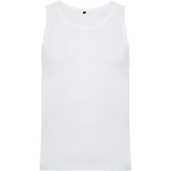 Camiseta de tirantes anchos, corte semientallado, ribeteado en punto liso en escote y sisa Vetonek Vetonek