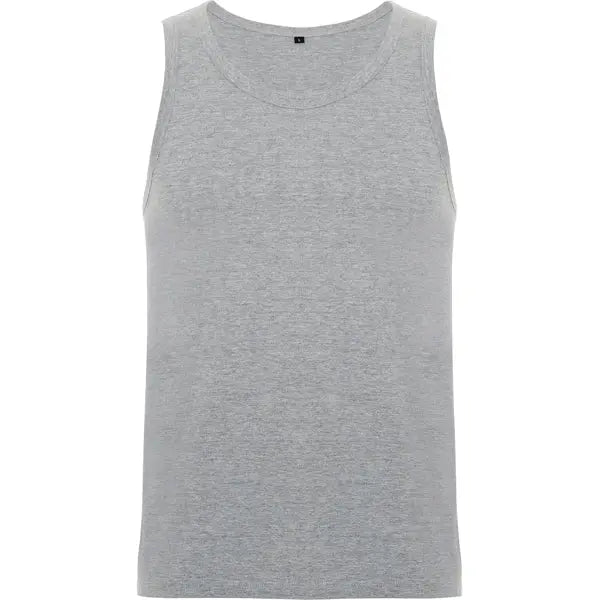 Camiseta de tirantes anchos, corte semientallado, ribeteado en punto liso en escote y sisa Vetonek Vetonek